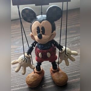Walt Disney Showcase Jim Shore Mickey Mouse Marionettes - Rare